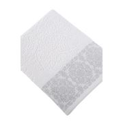 İrya Assos Jakarlı Banyo Havlusu Silver 90x150 cm