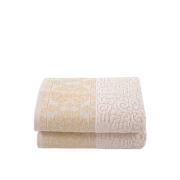 İrya Assos Jakarlı Havlu Gold 50x90 cm
