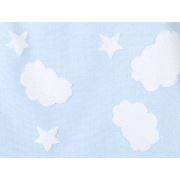 İrya Cloud Bebek Kundağı Mavi 75x75 cm