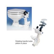 Jabsco Twist'N Lock Manuel Tuvalet WC Kapağı - Standard - Küçük Taş