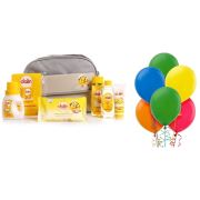 Dalin 7 Parça Çantalı Bebek Bakım Seti 10 Balon Hediyeli 713051