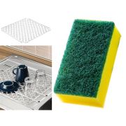 KaktüsKedi Lavabo Buzluk Matı 10 Bulaşık Süngeri Hediyeli 712952