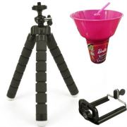 KaktüsKedi 26 Cm Mini Tripod Cips Bardak Hub Seti 714079
