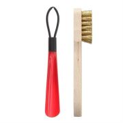 KaktüsKedi 28 Cm Ergonomik Çekecek Süet Fırçası Hediyeli Set 713971