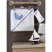 Kidboo Blue Marine Bebek Havlusu