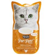 Kit Cat Purr Puree Plus Skin&Coat Deri Ve Tüy Güzelligi Tavuklu Sıvı Kedi Ödülü 60 Gr