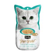 Kit Cat Purr Puree Tuna Hairball Tüy Yumagı Ton Balıklı Sıvı Kedi Ödülü 4x15 Gr