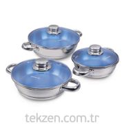 Korkmaz A1670 Maviş Omlet Seti