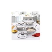 Falez STL3002 Stil 6 Parça Çelik Sahan Set