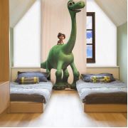 Kozzy Home RFE175 Saten Baskılı Tek Kanat Fon Perde - 135x270 cm