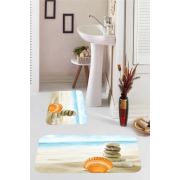 Kozzy Home Dijital Baskılı 2'li Banyo Paspası RFE9563