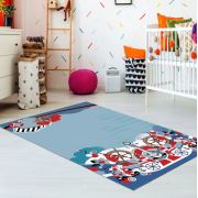 Kozzy Home Yıkanabilir Kaymaz Taban Çocuk Halısı RFE6439 100x140 cm