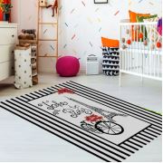 Kozzy Home Yıkanabilir Kaymaz Taban Çocuk Halısı RFE6444 133x190 cm