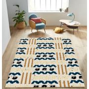 Kozzy Home Yıkanabilir Kaymaz Taban Halı Bej RFE6791 80x150 cm