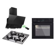 Kumtel Black Point 3'lü Ankastre Set