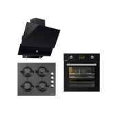 Kumtel Black Lake Button Ankastre Set