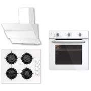 Kumtel White Argento Plus 3lü Ankastre Set