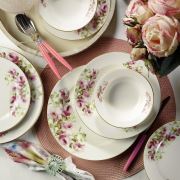 Kütahya Porselen Bone Jasmine 24 Parça 9252 Dekor Yemek Seti
