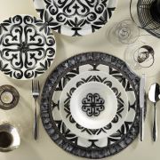 Kütahya Porselen Bone Kalipso 24 Parça 880042 Desenli Yemek Seti