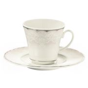 Kütahya Porselen Bone Olympos 92904 Desen Çay Fincan Takımı