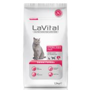 La Vital Cat Adult Sterilised Somon Balikli Kisirlaştirilmiş Kedi Mamasi 1.5 Kg