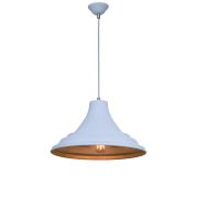 Lambadar Modern Metal Sarkıt Avize Beyaz 81 cm / 3506-SVM2WG