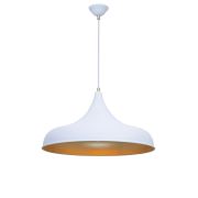 Lambadar Modern Metal Sarkıt Avize Beyaz / 3506-SVM6WG