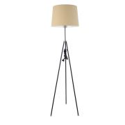 Lambadar Spor Model Modern Metal 3 Ayak Tripod Lambader Açık Kahverengi Konik Şapka