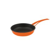 Lava Döküm Kızartma Tavası Metal Kulplu 24 cm Turuncu