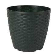 Lider KR28KY Rattan Kamelya 28 Saksı Koyu Yeşil