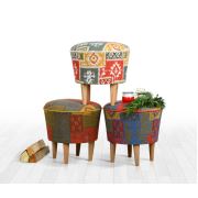 Lorence Home Rug Puf / Mavi