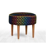 Lorence Home Dot Puf / Gökkuşağı