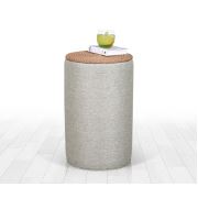 Lorence Home Filika Sehpa Puf - Gri