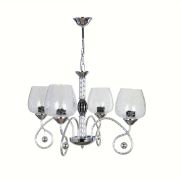 Lumexx Ahenk 4lü Çatlatma Camlı Avize 7668-4C
