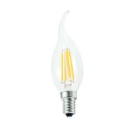 Luster 4W Kıvrık C32 Led'li Flament Cob Buji Ampul (3500K Gün Işığı)