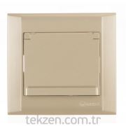 Makel Defne Kapaklı Priz Plastik Dore M42057029