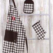 Marie Claire Önlük Set Le Chef 3lü Set Siyah