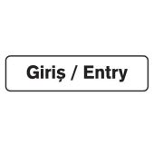 MasterCare GİRİŞ-ENTRY Bilgi İşareti 7.5X25 CM 425234