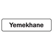 MasterCare YEMEKHANE Bilgi İşareti 426587
