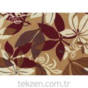 Yolluk Kaymaz Tabanlı Jel Taban 100 cm Akasya Kahve-Bordo