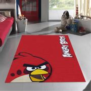 Merinos Lisanslı Angry Birds Red Çocuk Halısı 100x150 cm