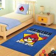 Merinos Lisanslı Angry Birds Genıus Çocuk Halısı 100x150 cm