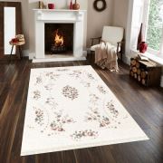 Merinos Bergama Lüx BG010 060 Saçaklı Modern Halı 125x200 cm