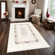 Merinos Bergama Lüx BG011 060 Saçaklı Modern Halı 125x200 cm