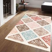 Merinos Bergama Lüx BG015 060 Saçaklı Modern Halı 80x300 cm