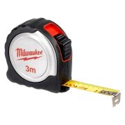 Milwaukee T4932451637 Ağır Hizmet Tipi Inox Gövdeli Şerit Metre 3m