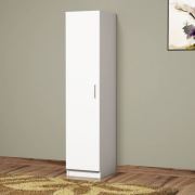 Minar Zincir Gardırop Granikos 1 Kapak 2 Askılık 40x178x47 cm