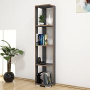 Minar Negro Kitaplık Antrasit