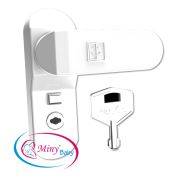 Miny Baby MB-320 Anahtarlı Pencere Çocuk ve Emniyet Kilidi Beyaz