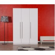 Mobetto Infinity 3 Kapılı Askılıklı + Tekli Gardırop Beyaz